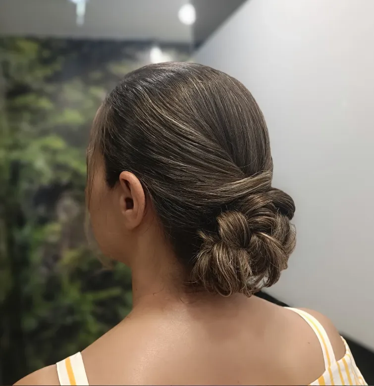 Penteado e acabamento profissional